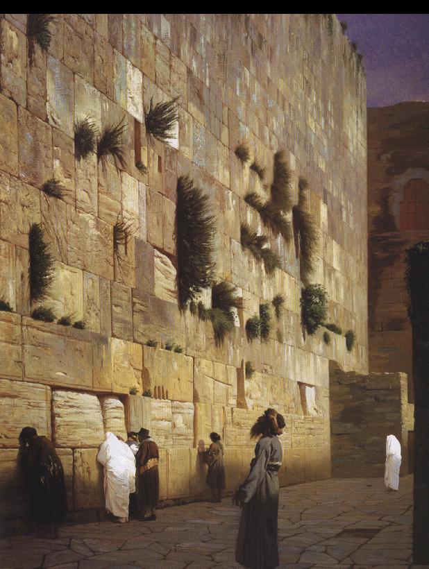 Jean - Leon Gerome Solomon Wall, Jerusalem